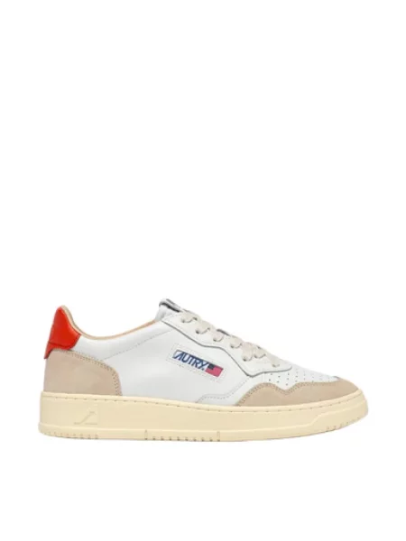 Sneakersy Autry skórzane białe