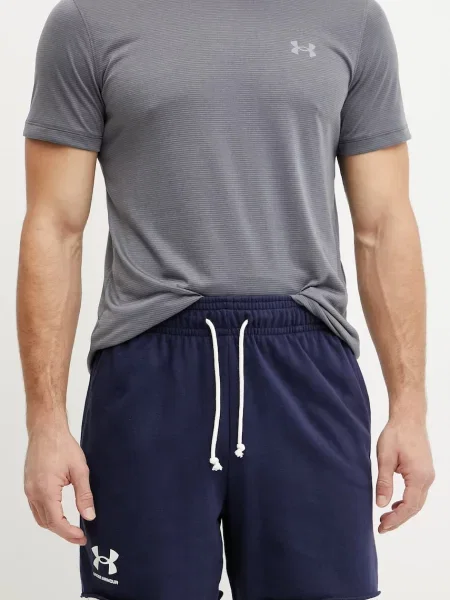 Къс панталон за трениране Under Armour Rival черно синьо