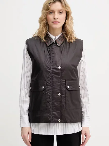 Sisley bezrękawnik brązowa