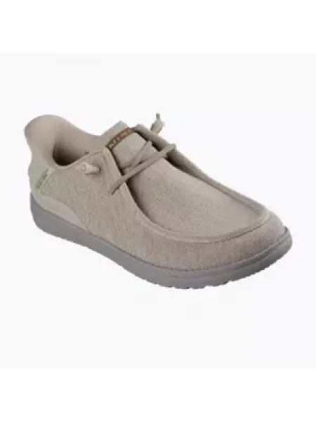 Мокасины Skechers серые