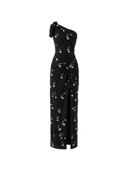Rochie maxi Monse cu un umăr gol negru