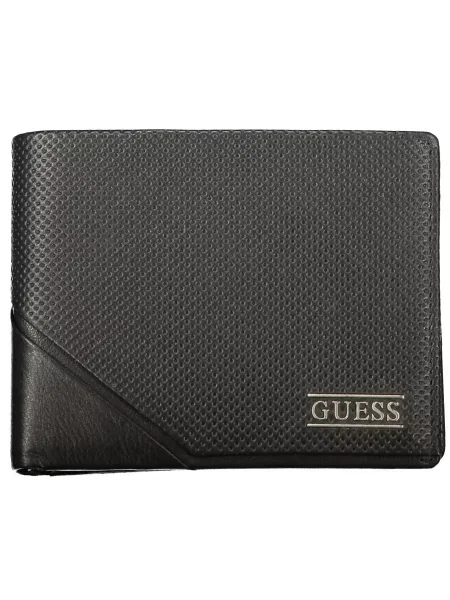 Guess peňaženka pánska kožená BOSTON čierna