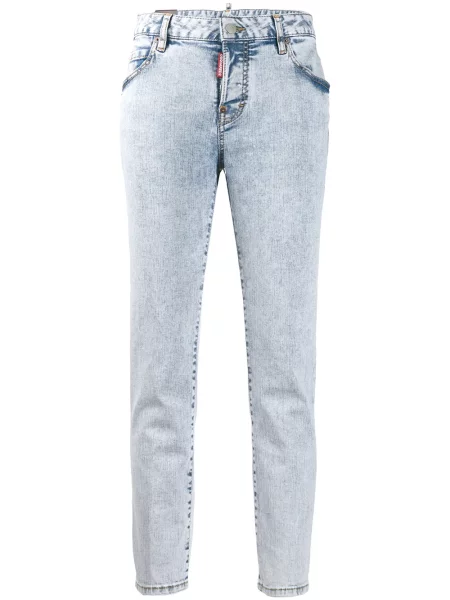 Blugi drepți Dsquared2 albastru