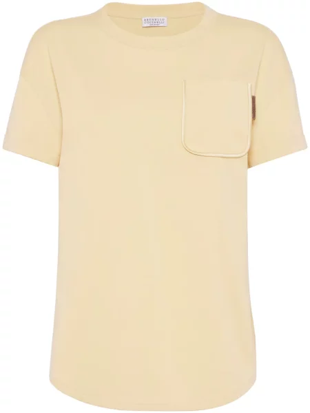 Tricou Brunello Cucinelli cu decolteu rotund