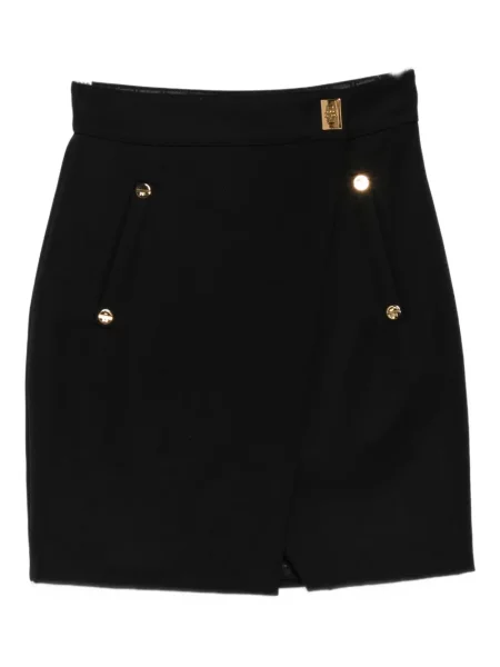 Mała mały spódnica mini Elisabetta Franchi czarna