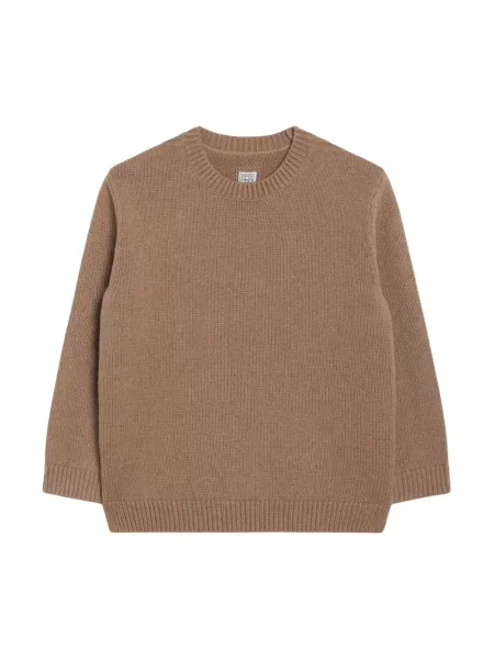 Sweter Toteme z kaszmiru brązowy
