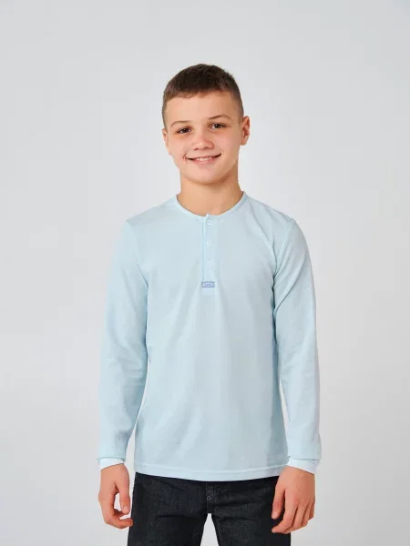 Дитячий Лонгслів SMIL блакитний