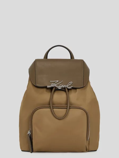 Раница Karl Lagerfeld K/SIGNATURE дамска малък кафяво