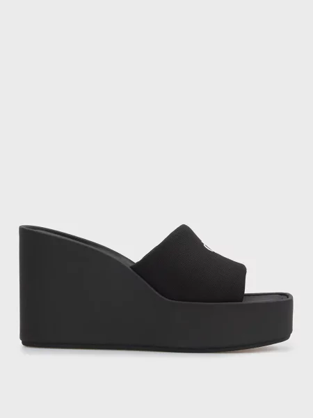 Мюлі Calvin Klein на танкетці чорні