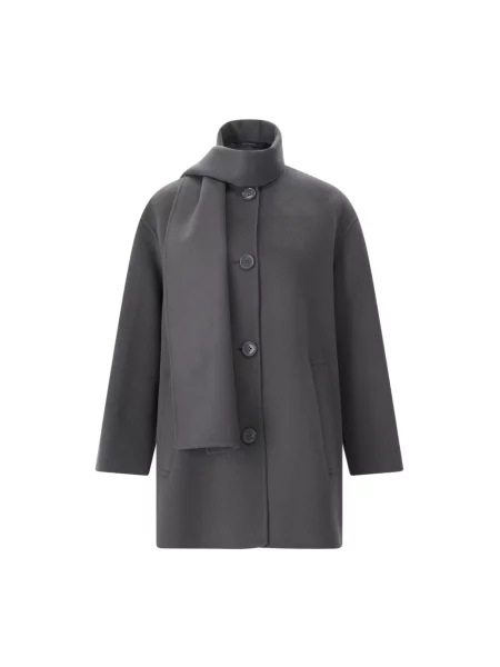 Płaszcz Max Mara wełniany szary