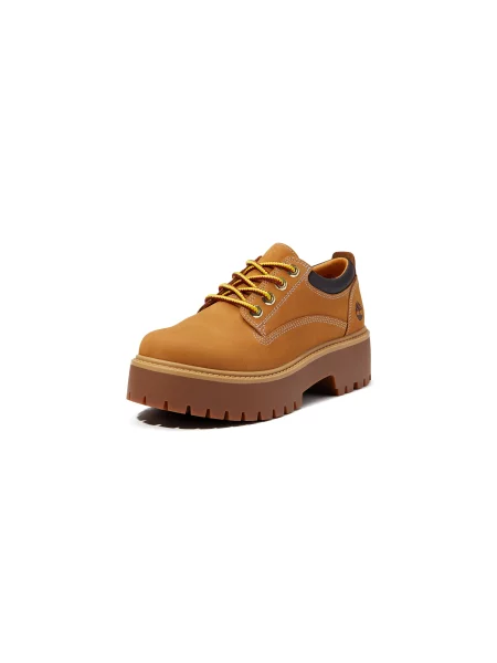 TIMBERLAND Pantofi cu șireturi coniac maro