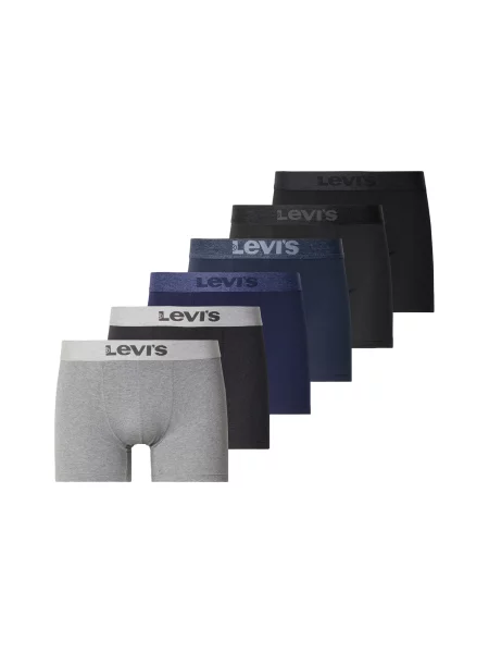 LEVI'S ® Boxeri bleumarin / albastru închis / gri deschis negru