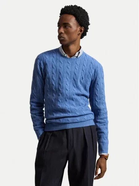 Polo Ralph Lauren Sweter jasny niebieski