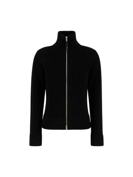 Dzianinowy kardigan Maison Margiela czarny