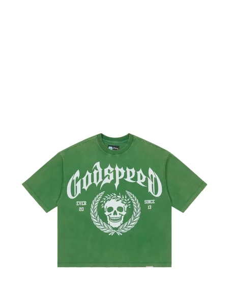 Tricou Godspeed verde