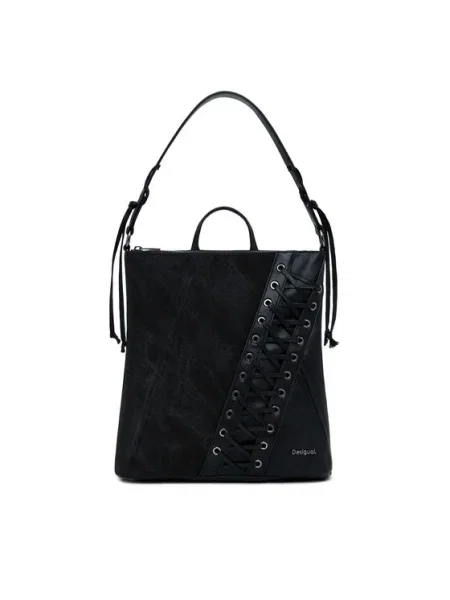 Desigual Дамска чанта Patch Tango P черен