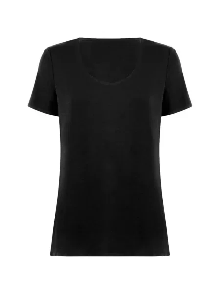 Scurt tricou Wolford din jerseu negru