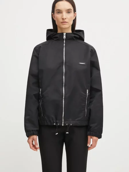 Coperni geacă Horn de tranziție negru