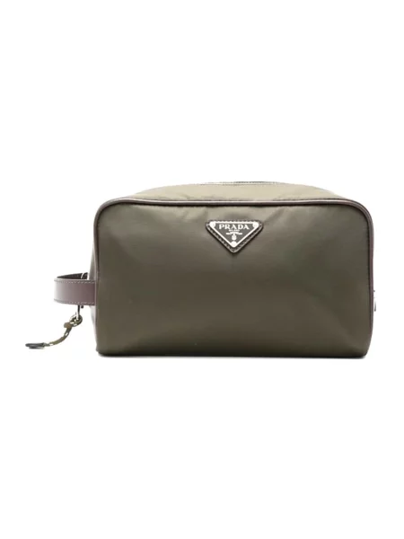 Torba Prada skórzana zielona
