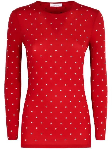 Tricou Rabanne roșu