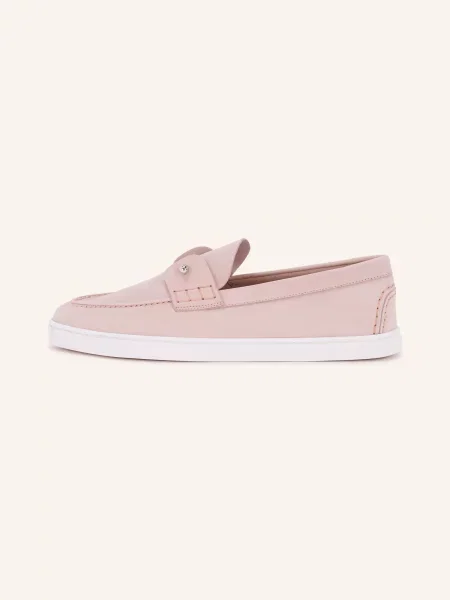Mokasíny Christian Louboutin růžové