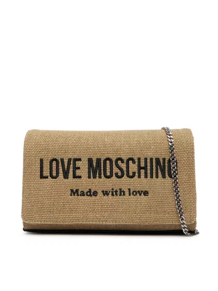Love Moschino Geantă de umăr bej