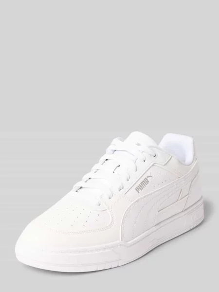 Sneakersy Puma z logo białe