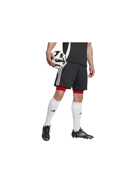 ADIDAS PERFORMANCE Sportske gaće / bijela crvena
