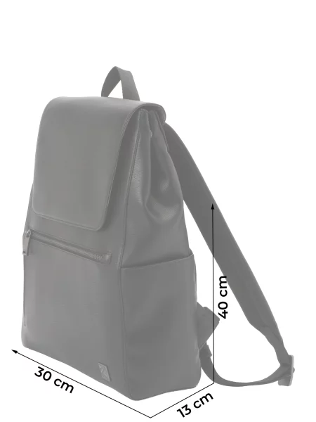 Calvin Klein rucsac de oraș pentru bărbați cu imitație de piele negru