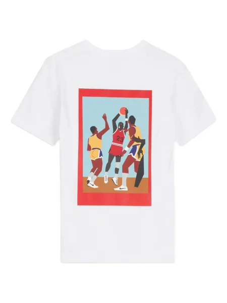Tricou Jordan cu imagine alb