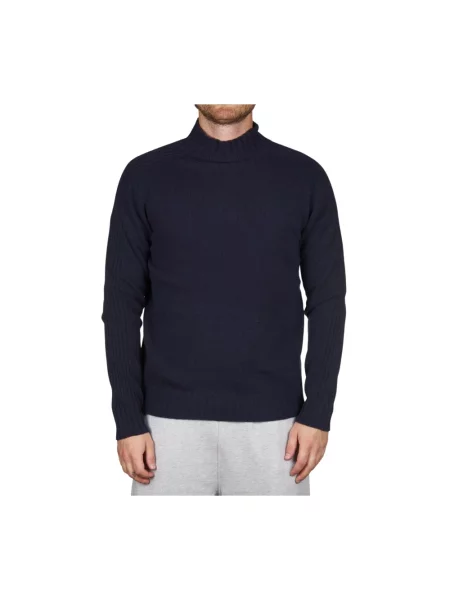 Sweter Alpha Studio niebieski