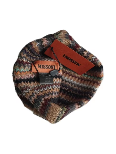 Czapka Missoni w geometryczne wzory