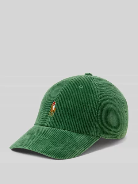 Czapka z daszkiem z wyhaftowanym logo Polo Ralph Lauren