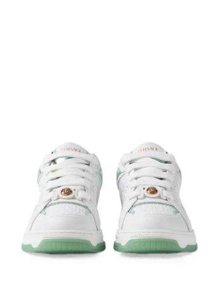 Sneakerși Versace din piele alb