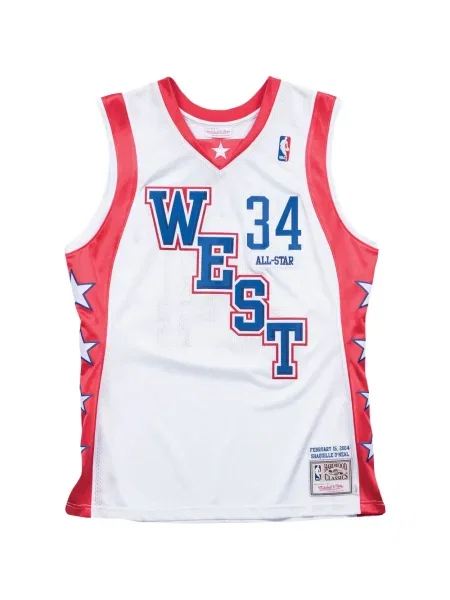 Vestă Mitchell & Ness alb