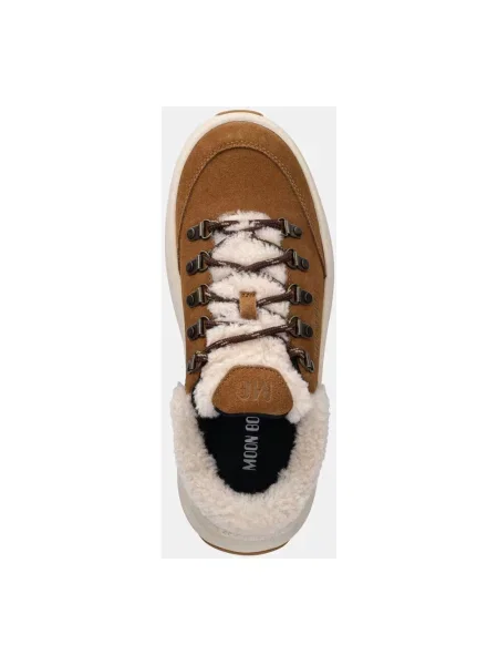 Sneakersy Moon Boot brązowe