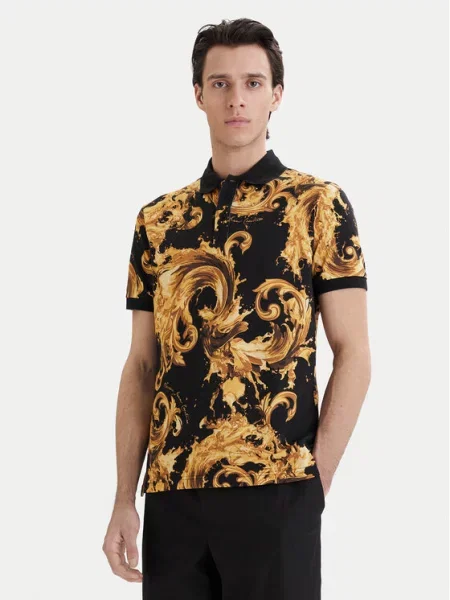 Polokošile Versace Jeans Couture černé