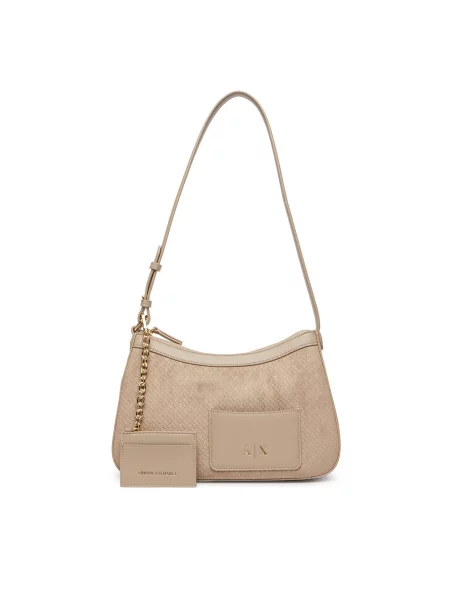 Armani Exchange Torbica Smeđa bež