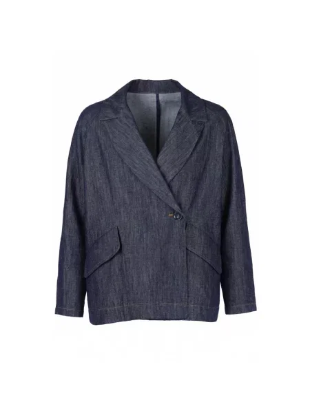 Marynarka Alessia Santi niebieska