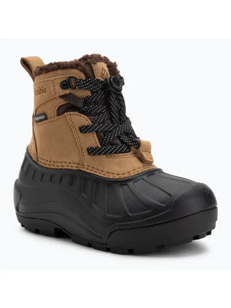 Gyerek téli csizma Columbia Youth Powderbug Alpine sahara/black. Méret: 28 EU fekete