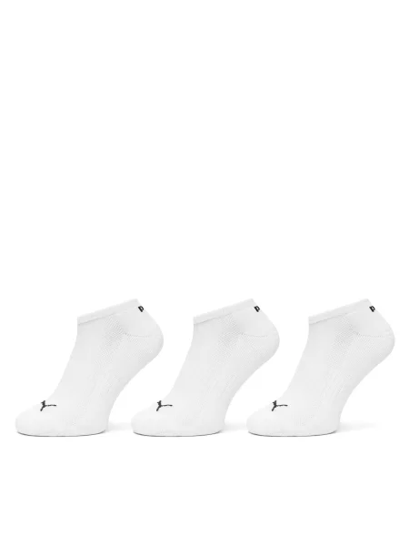 Puma ponožky CUSHIONED SNEAKER biela