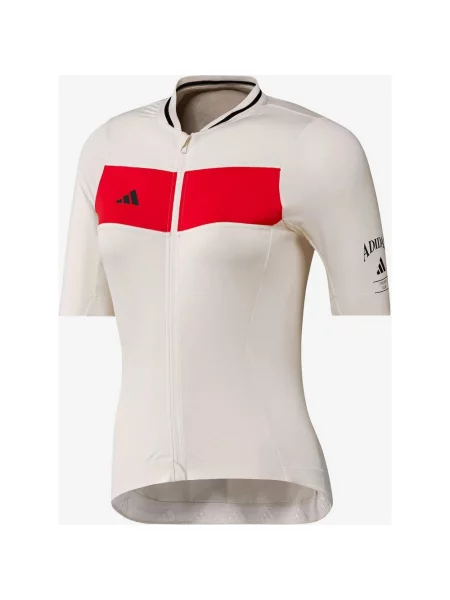 Koszulka rowerowa adidas Temp JSY krótki rękaw różowy S beżowy