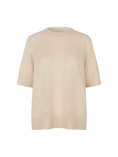 Sweter Masai z krótkim rękawem beżowy