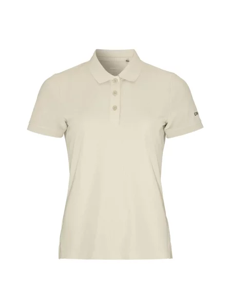 Craft Polo CORE Unify z recyklingu komfort – Plaster biała