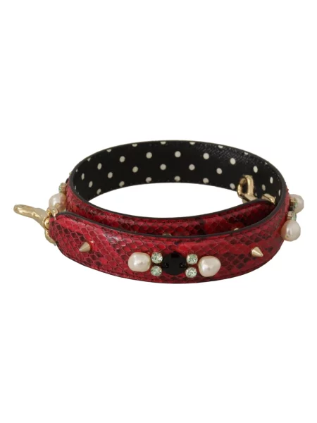 Pasek Dolce And Gabbana z paskiem czerwony