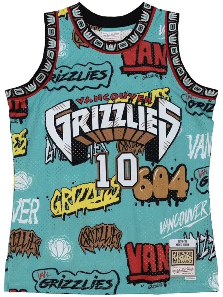 Vestă Mitchell & Ness din jerseu albastru