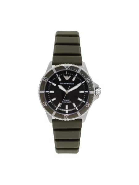 Emporio Armani zegarek sportowy zielony