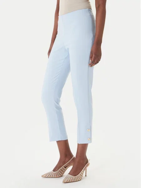 Rinascimento Spodnie materiałowe Błękitny niebieskie