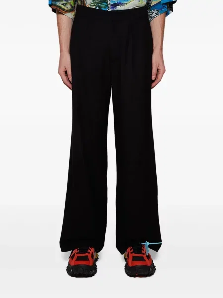 Pantaloni Nahmias plisate negru