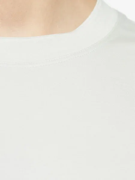 Tricou Eleventy cu decolteu rotund alb